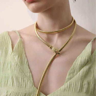 Collier Serpent Or